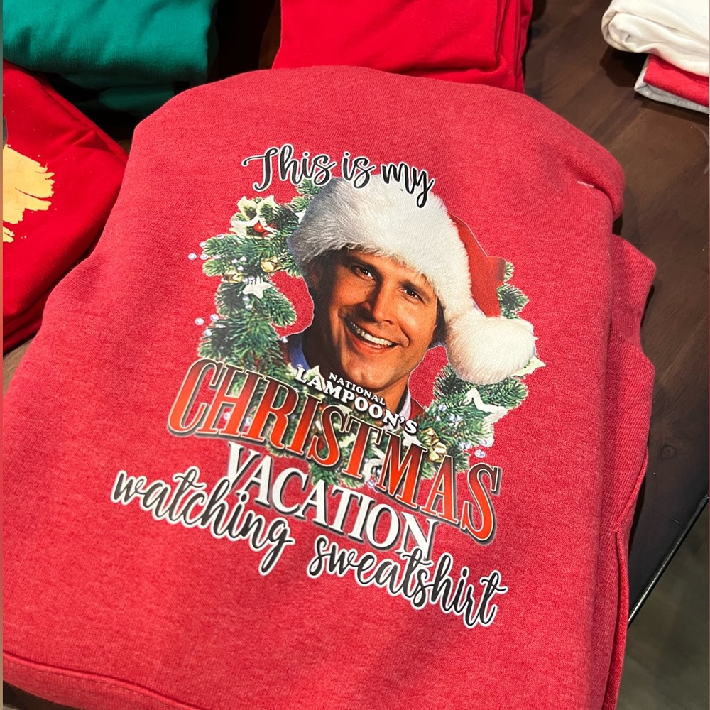 This is my Christmas Vacation Watching Sweater